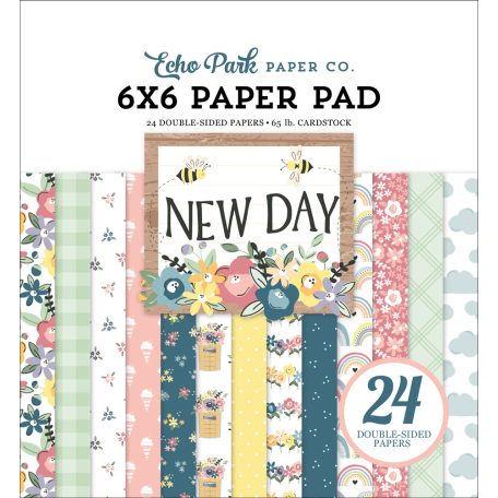 Papírkészlet 6" (15 cm), New Day / Echo Park Paper Pack (24 lap)
