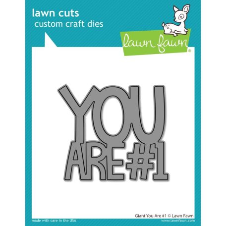 Vágósablon LF2884, Giant You Are #1 / Lawn Cuts Custom Craft Die (1 csomag)