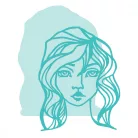 Vágósablon , Tousled Etched / Jane Davenport Cutting Templates (1 csomag)