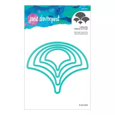   Vágósablon , Mermaid Scale Tiles / Jane Davenport Cutting Templates (1 csomag)