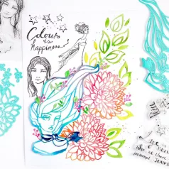   Vágósablon , Marcia’s Makeover Etched / Jane Davenport Cutting Templates (1 csomag)