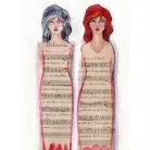 Szilikonbélyegző 6"x8", Dreamy Days / Jane Davenport Clear Stamps (1 csomag)