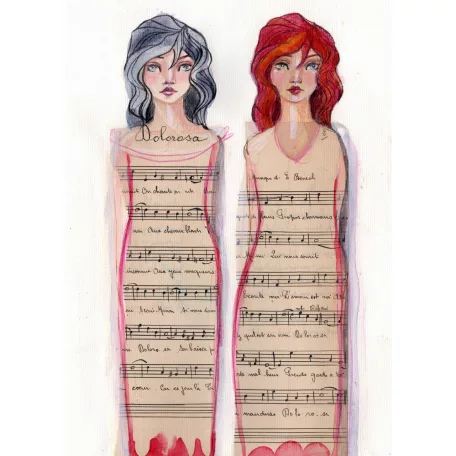 Szilikonbélyegző 6"x8", Dreamy Days / Jane Davenport Clear Stamps (1 csomag)