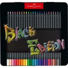 Faber-Castell színes ceruza , Black Edition / Faber Castell Colored Pencil (24 db)