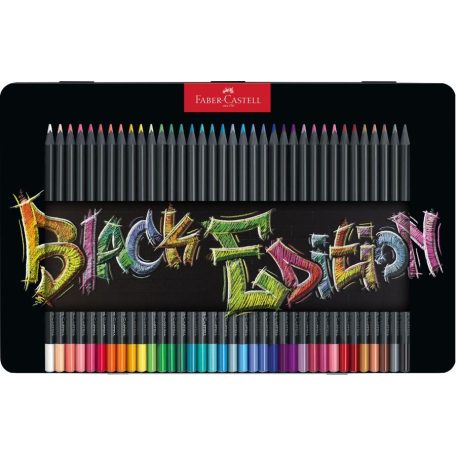 Faber-Castell színes ceruza , Black Edition / Faber Castell Colored Pencil (36 db)