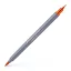 Faber-Castell Goldfaber Aqua ecsetfilc , 113 Oranje glanzend / Faber Castell Goldfaber Aqua Dual Marker (1 db)