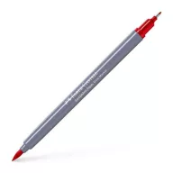   Faber-Castell Goldfaber Aqua ecsetfilc , 121 Geraniumrood fel / Faber Castell Goldfaber Aqua Dual Marker (1 db)