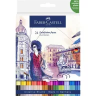  Faber-Castell Goldfaber Aqua ecsetfilc , Set / Faber Castell Goldfaber Aqua Dual Marker (24 db)