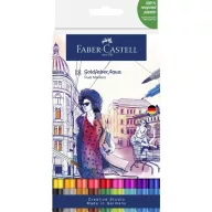   Faber-Castell Goldfaber Aqua ecsetfilc , Set / Faber Castell Goldfaber Aqua Dual Marker (18 db)
