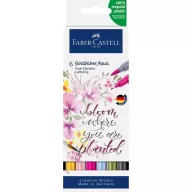   Faber-Castell Goldfaber Aqua ecsetfilc , Lettering / Faber Castell Goldfaber Aqua Dual Marker (6 db)