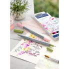 Faber-Castell Goldfaber Aqua ecsetfilc , Lettering / Faber Castell Goldfaber Aqua Dual Marker (6 db)