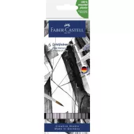   Faber-Castell Goldfaber Aqua ecsetfilc , Shades of Grey / Faber Castell Goldfaber Aqua Dual Marker (6 db)