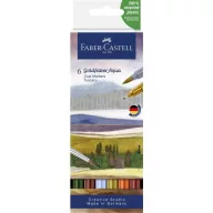   Faber-Castell Goldfaber Aqua ecsetfilc , Tuscany / Faber Castell Goldfaber Aqua Dual Marker (6 db)