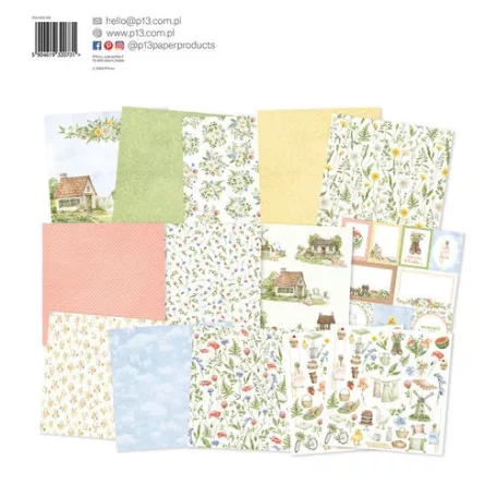 Scrapbook papírkészlet 12" (30 cm), Hello Summer / Piatek13 Paper pad (12 lap)