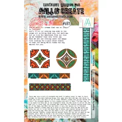 Szilikonbélyegző A6, African Voices / AALL Stamp (1 db)