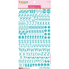  Matrica , Chloe  Ice Florence/ Bella BLVD Alphabet Stickers (1 csomag)