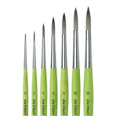   Ecset akvarellhez 0, Series 373 FIT SYNTHETICS, round/ da Vinci Artist Brushes (1 db)
