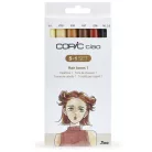 Copic Ciao alkoholos marker készlet, Hair tones 1 - (5+1) db