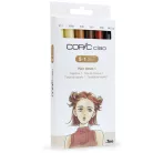 Copic Ciao alkoholos marker készlet, Hair tones 1 - (5+1) db