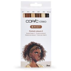  Copic Ciao alkoholos marker készlet - Portrait colours 2 (5+1) db