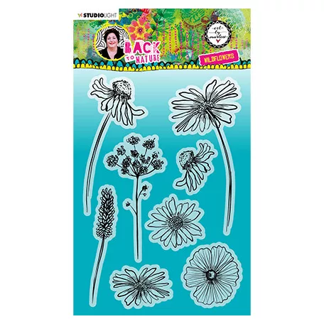 Szilikonbélyegző, Wildflowers Back To Nature nr.150 / Art by Marlene Clear Stamp (1 csomag)