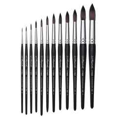 Kerek ecset 8, 845 Round / Raphaël Softaqua Bruh (1 db)