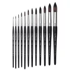 Kerek ecset 20, 845 Round / Raphaël Softaqua Bruh (1 db)