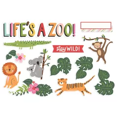   Kivágatok , Simple Pages Pieces / Simple Stories Into the Wild (1 csomag)