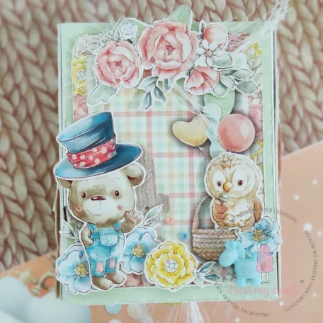 Kivágóív A4, Kidland / Dress My Craft Motif Sheet  (2 ív)