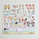 Kivágóív A4, Kidland / Dress My Craft Motif Sheet  (2 ív)