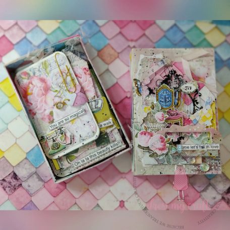 Papírkészlet 12" (30 cm), Iconic Beauty / Dress My Craft Paper Pad (24 lap)