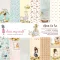Papírkészlet 12" (30 cm), Mom To Be / Dress My Craft Paper Pad (24 lap)