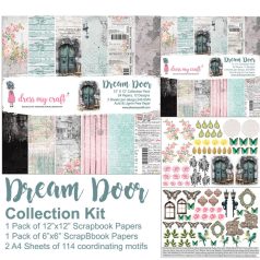   Papírkészlet 12" (30 cm), Dream Door / Dress My Craft Collection Kit (1 csomag)