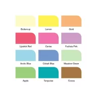   Winsor & Newton Promarker kétvégű alkoholos filc készlet 12 szín + 1 blender - SET 2 (1 csomag)