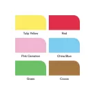 Promarker kétvégű alkoholos filc 6 szín, MID TONES / Winsor & Newton Promarker (1 csomag)