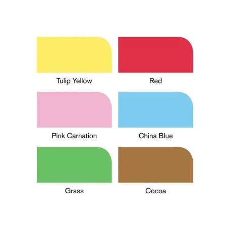 Promarker kétvégű alkoholos filc 6 szín, MID TONES / Winsor & Newton Promarker (1 csomag)