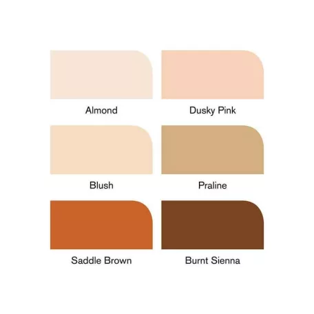 Promarker Brush kétvégű alkoholos ecsetfilc 6 szín, Skin Tones / Winsor & Newton Promarker Brush (1 csomag)