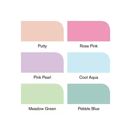 Promarker Brush kétvégű alkoholos ecsetfilc 6 szín, Pastel Tones / Winsor & Newton Promarker Brush (1 csomag)