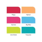 Promarker Brush kétvégű alkoholos ecsetfilc 6 szín, Mid Tones / Winsor & Newton Promarker Brush (1 csomag)