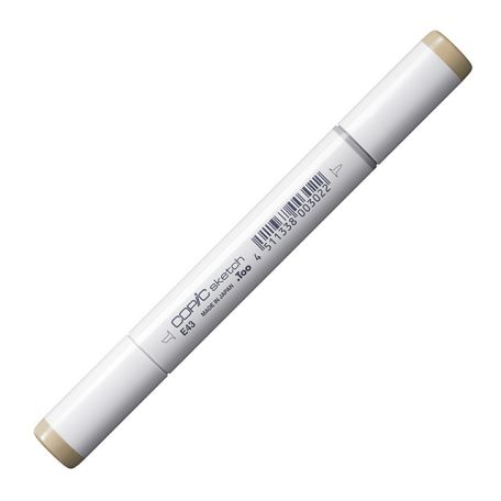 Copic Sketch alkoholos marker E43, Dull Ivory / Copic Sketch Marker (1 db)