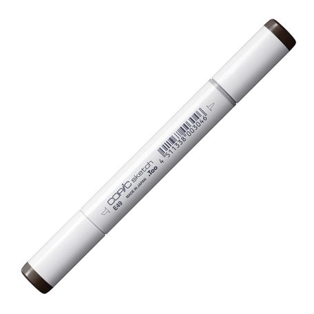 Copic Sketch alkoholos marker E49, Dark Bark / Copic Sketch Marker (1 db)