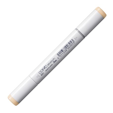 Copic Sketch alkoholos marker E51, Milky White / Copic Sketch Marker (1 db)