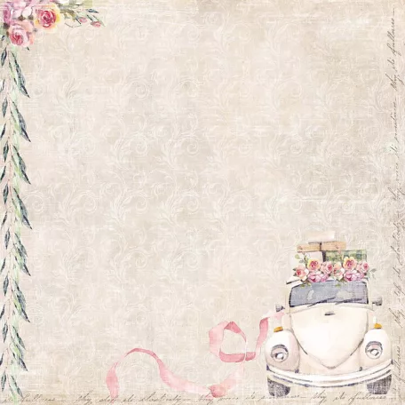 Papírkészlet 8" (20 cm), Mr & Mrs / Reprint Paper Pack (10 ív)