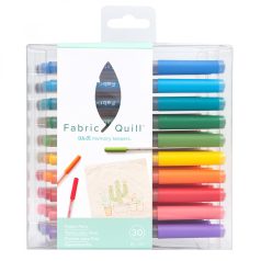   We R Memory Keepers Textilfilc készlet -  Fabric Quill Permanent Pens (30 db)