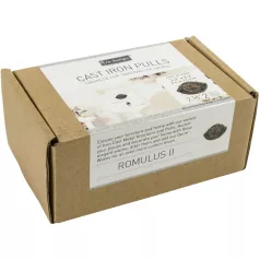   Fém fogantyú / Kopogtató , Romulus II / Re-Design with Prima Cast Iron Pulls (1 db)