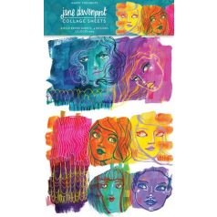   Rizspapír A4, Happy Thoughts / Jane Davenport Rice Paper (8 ív)