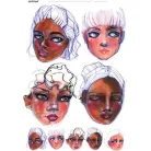 Rizspapír A4, Fresh Faced / Jane Davenport Rice Paper (8 ív)