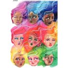 Rizspapír A4, Brighter Days / Jane Davenport Rice Paper (8 ív)