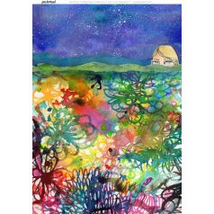   Rizspapír A4, Siren's Song 1/ Jane Davenport Rice Paper (1 ív)