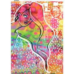   Rizspapír A4, Bright Girls 2/ Jane Davenport Rice Paper (1 ív)